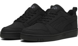 Мужские кроссовки Puma Rebound V6 Low Nubuck, чёрные 397475 03