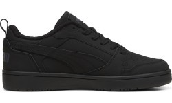 Мужские кроссовки Puma Rebound V6 Low Nubuck, чёрные 397475 03