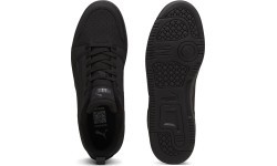 Puma Rebound V6 Low Nubuck Men's Sneakers Black 397475 03