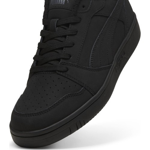Puma Rebound V6 Low Nubuck Men's Sneakers Black 397475 03