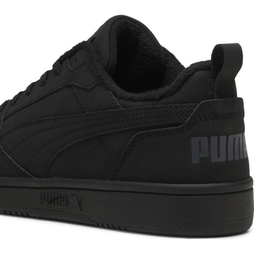 Puma Rebound V6 Low Nubuck Men's Sneakers Black 397475 03