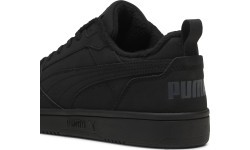 Мужские кроссовки Puma Rebound V6 Low Nubuck, чёрные 397475 03
