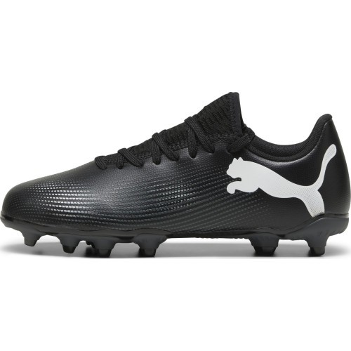 Puma Future 7 Play FG/AG Jr football shoes for juniors, black 107734 02