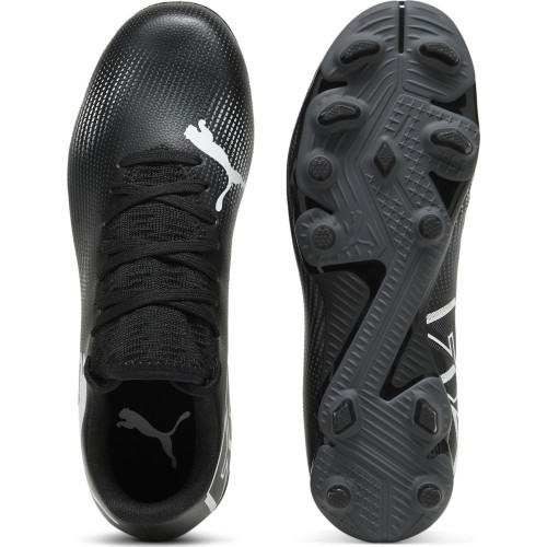 Puma Future 7 Play FG/AG Jr football shoes for juniors, black 107734 02