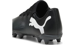 Футбольная обувь Puma Future 7 Play FG/AG Jr для подростков, чёрные 107734 02