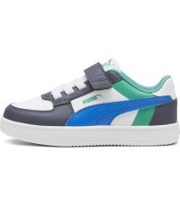 Детская обувь Puma Caven 2.0 Black White Blue Grey Green 394462 08