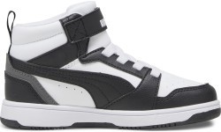Puma Avalynė Vaikams Rebound V6 Mid Jr White Black 393832 01