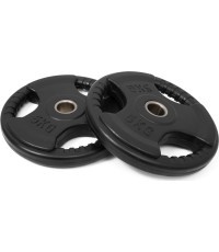 Newton Fitness 30 mm guminių svarmenų rinkinys 5 kg