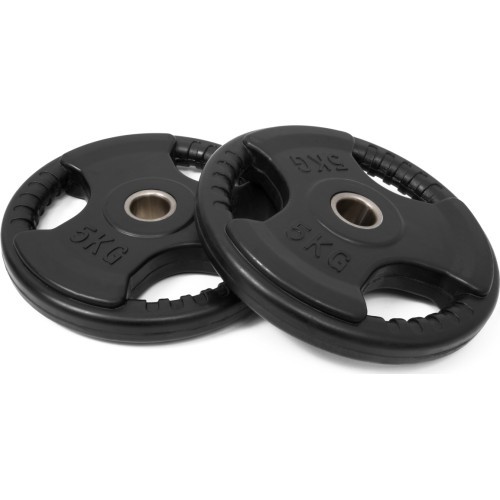 Newton Fitness 30 mm guminių svarmenų rinkinys 5 kg