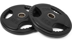 Newton Fitness 30 mm guminių svarmenų rinkinys 5 kg