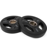 Pivot Fitness Olympic Rubber Plate 5k g Set