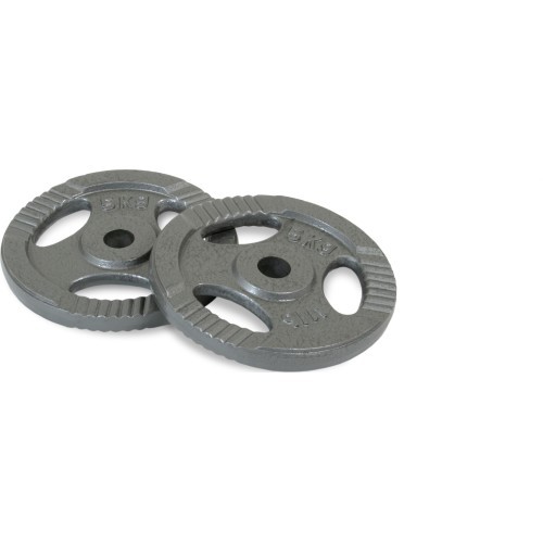 Svorio diskų komplektas, geležis, 5 kg, 30 mm