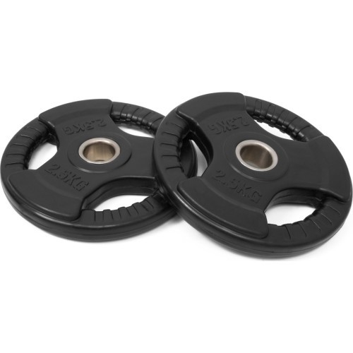 Комплект резиновых дисков Newton Fitness 30 мм 2,5 кг