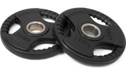 Newton Fitness 30 mm guminių svorių diskų komplektas 1,25 kg