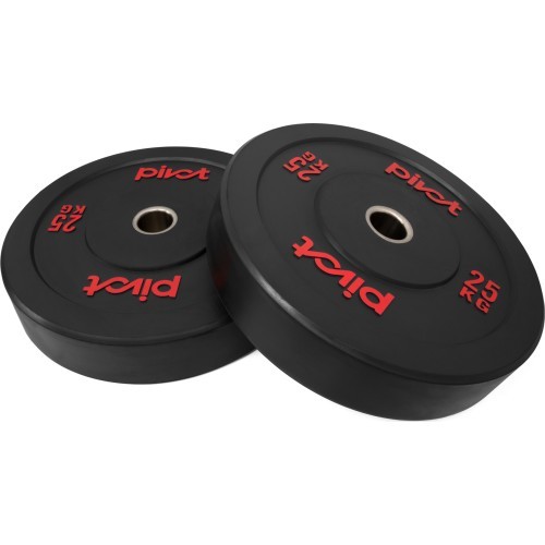 "Pivot Fitness Pro Training Bumper Plates" 25 kg rinkinys