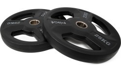 Pivot Fitness Olympic Rubber Plate 25 kg Set