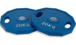 20 kg Rubber Olympic Plate Set