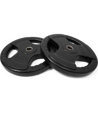 Guminių svorio diskų rinkinys Newton Fitness 30 mm, 15 kg
