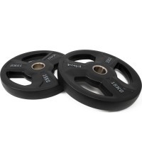 Комплект олимпийских обрезиненных дисков Pivot Fitness 15 кг