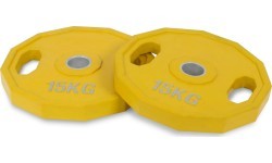 15 kg Rubber Olympic Plate Set