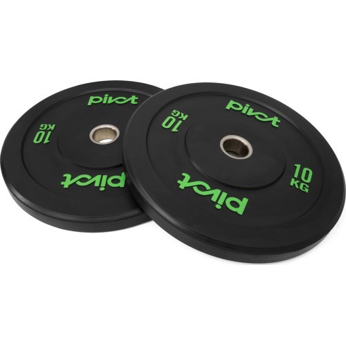 "Pivot Fitness Pro Training Bumper Plates" 10 kg rinkinys