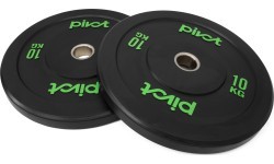Pivot Fitness Pro Training Bumper Plates 10 kg Set