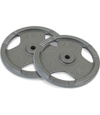 15 kg ketaus svarmenų diskų komplektas 30 mm