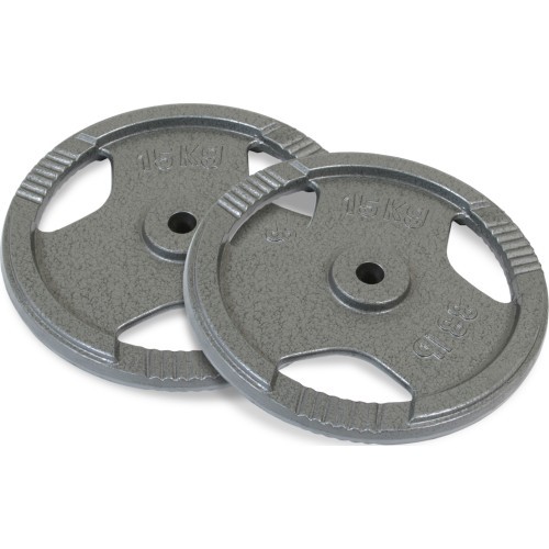 15 kg ketaus svarmenų diskų komplektas 30 mm
