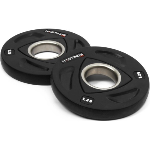 Комплект дисков Hastings Pro Rubber Olympic Tri-Grip 1,25 кг