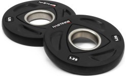 Hastings Pro Rubber Olympic Tri-Grip Plate Set 1.25 kg