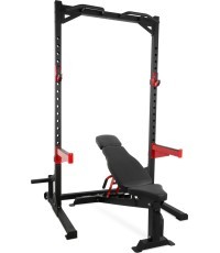 "Pivot Fitness Combi" rinkinys HR3240 "Heavy Duty ECON Rack" ir HB3130