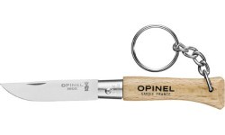 Sulankstomas peilis Opinel No.4 su raktų žiedu