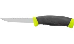 Нож Morakniv Fishing Comfort Scaler 098 с зубцами, нержавеющая сталь