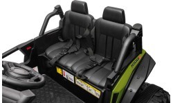 Honda Talon 4x4 elektromobilis, žalias