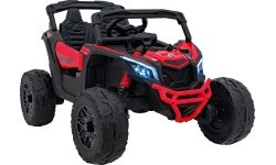 Электромобиль квадроцикл ATV CAN-AM Maverick, красный