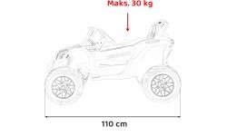 Vehicle ATV CAN-AM Maverick Red