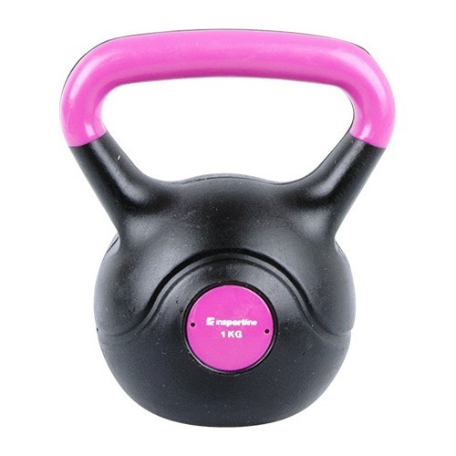 Dumbbell inSPORTline Vin-Bell Dark 1 kg