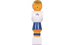 Soccer Table Soccer Men Buffalo, 16mm, Blue/White, 4pcs