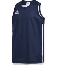 Adidas Krepšinio Marškinėliai Paaugliams 3G Spee Rev Jrs Blue White