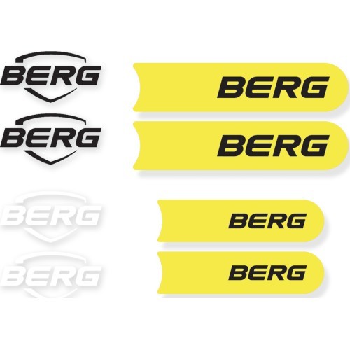 BERG GO Twirl Multicolor lipdukų rinkinys