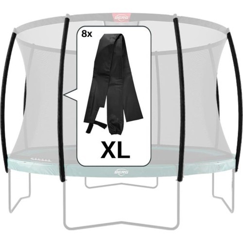 Apsauginis tinklas DLX XL - stovų movos (8 vnt.)