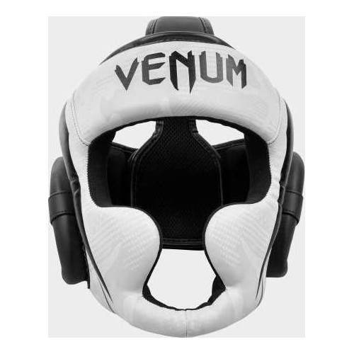 Boxing Headgear Venum Elite - White/Camo