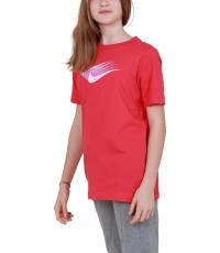 Nike Marškinėliai Paaugliams Nsw Tee Core Brandmark 3 Red DO1824 666