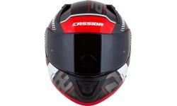 Мотошлем Cassida Aero Drome Black Pearl/Red/White/Gray