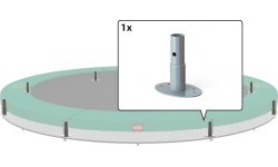 Champion InGround - Single leg 17cm