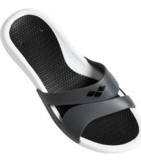 Slippers Arena Nina, White-Dark Grey-Black - 101