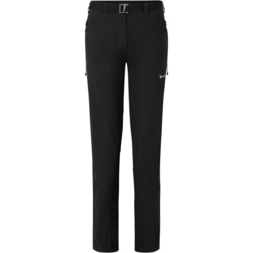 Moteriškos kelnės Montane Fem Terra Stretch Pants Reg Leg - Juoda