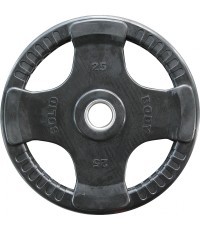Олимпийский обрезиненный диск Body-Solid, 25 кг