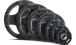 Олимпийский обрезиненный диск Body-Solid, 25 кг
