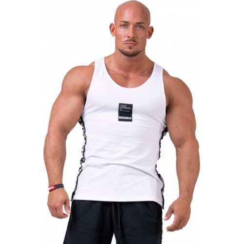 Men's Tank Top Nebbia YOUR POTENTIAL IS ENDLESS 174 - White